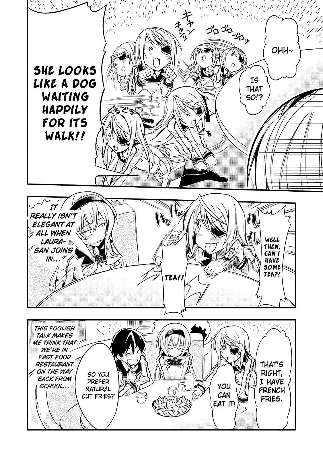 Page 6 Chapter 2 Infinite Stratos Black Bunny/White Bitter