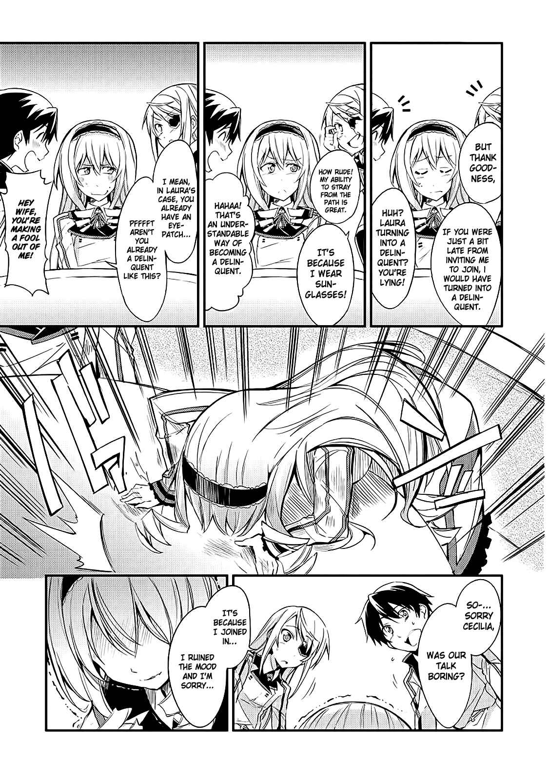 Page 7 Chapter 2 Infinite Stratos Black Bunny/White Bitter