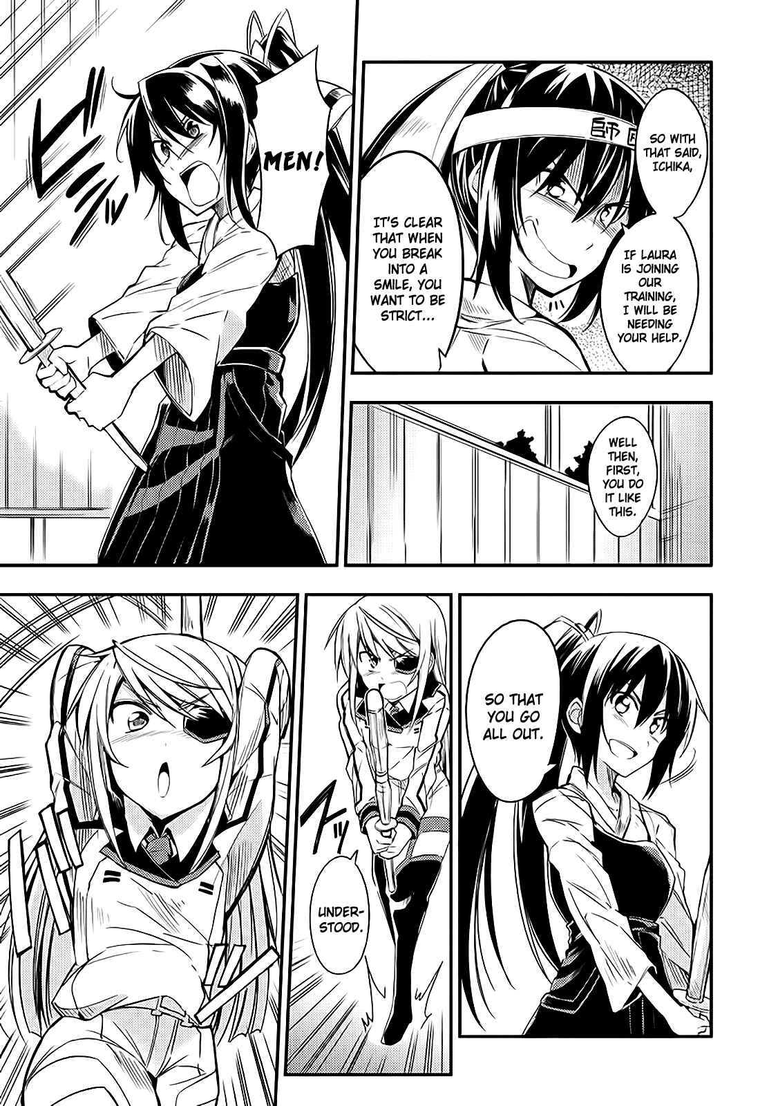 Page 5 Chapter 4 Infinite Stratos Black Bunny/White Bitter