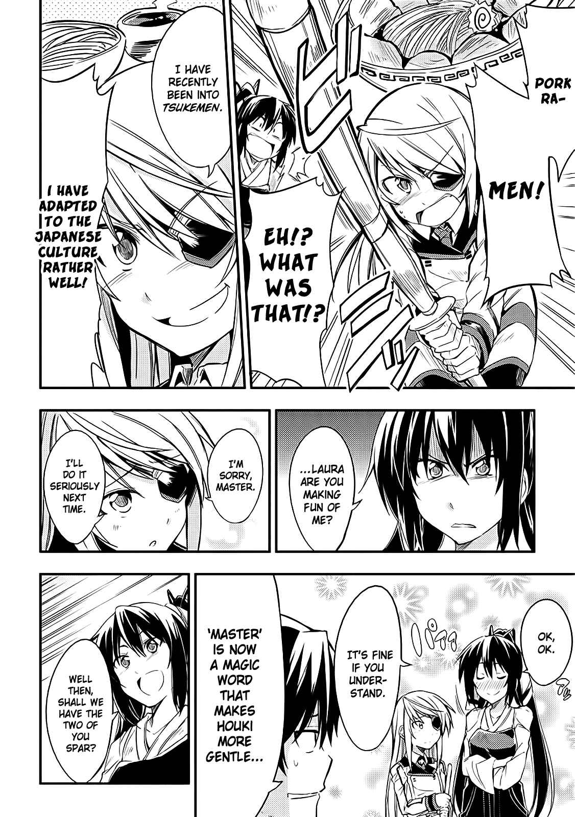 Page 6 Chapter 4 Infinite Stratos Black Bunny/White Bitter