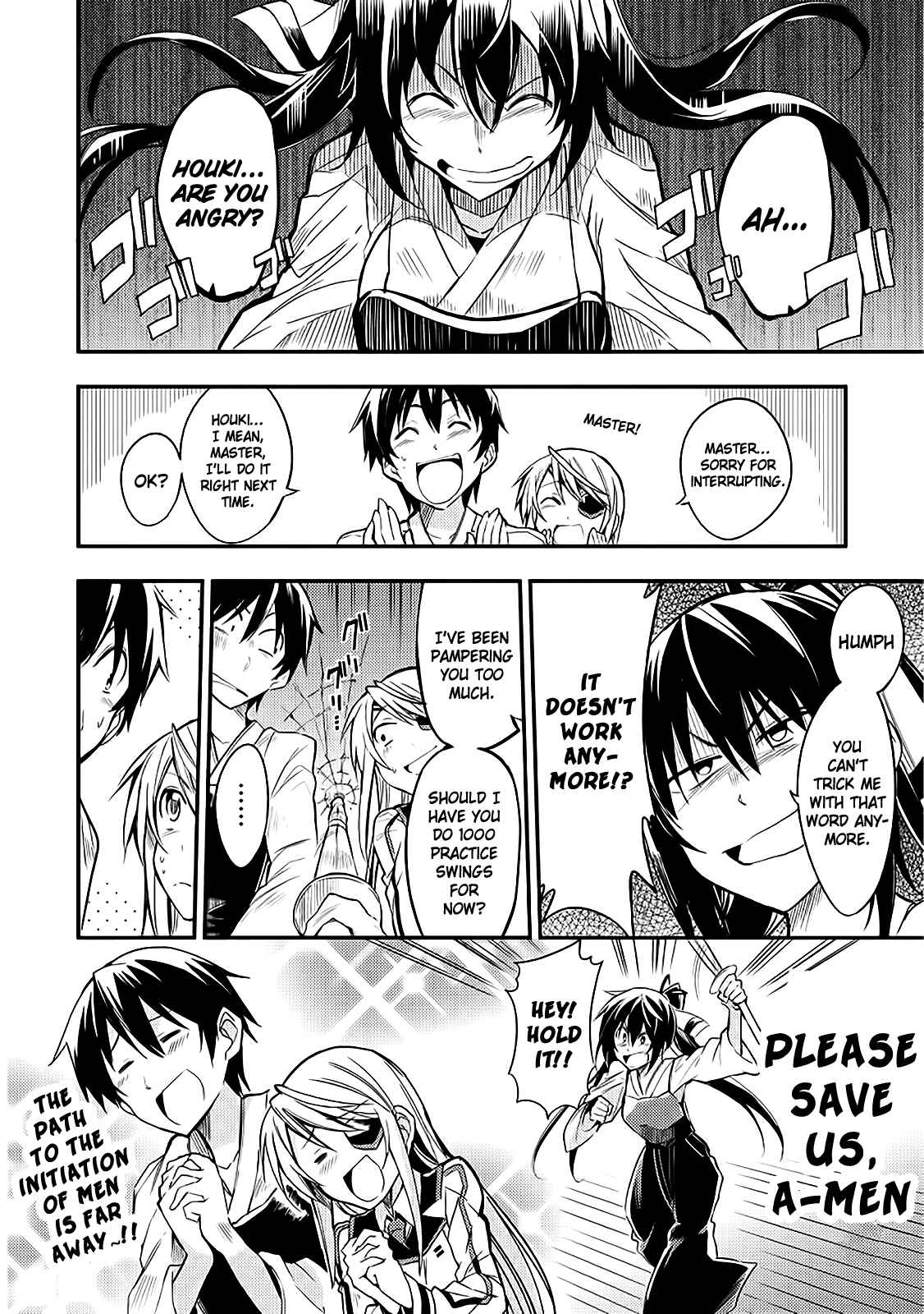 Page 8 Chapter 4 Infinite Stratos Black Bunny/White Bitter