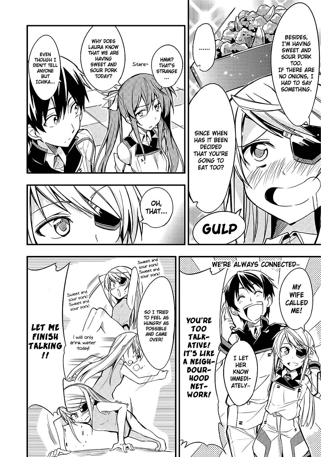 Page 4 Chapter 3 Infinite Stratos Black Bunny/White Bitter