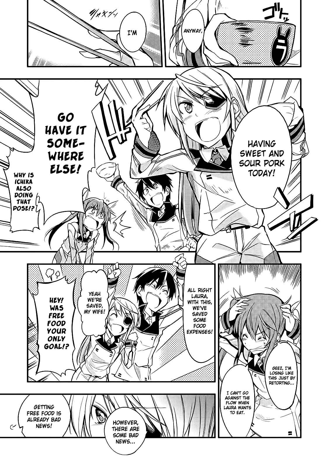 Page 5 Chapter 3 Infinite Stratos Black Bunny/White Bitter