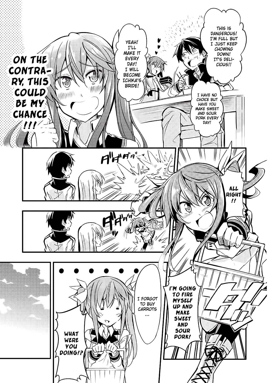Page 7 Chapter 3 Infinite Stratos Black Bunny/White Bitter