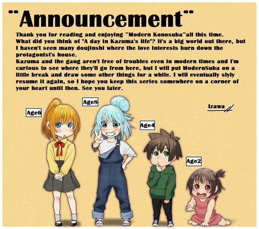 Page 1 Chapter 31 Kono Subarashii Sekai ni Shukufuku wo! - Modern Konosuba (Doujinshi)