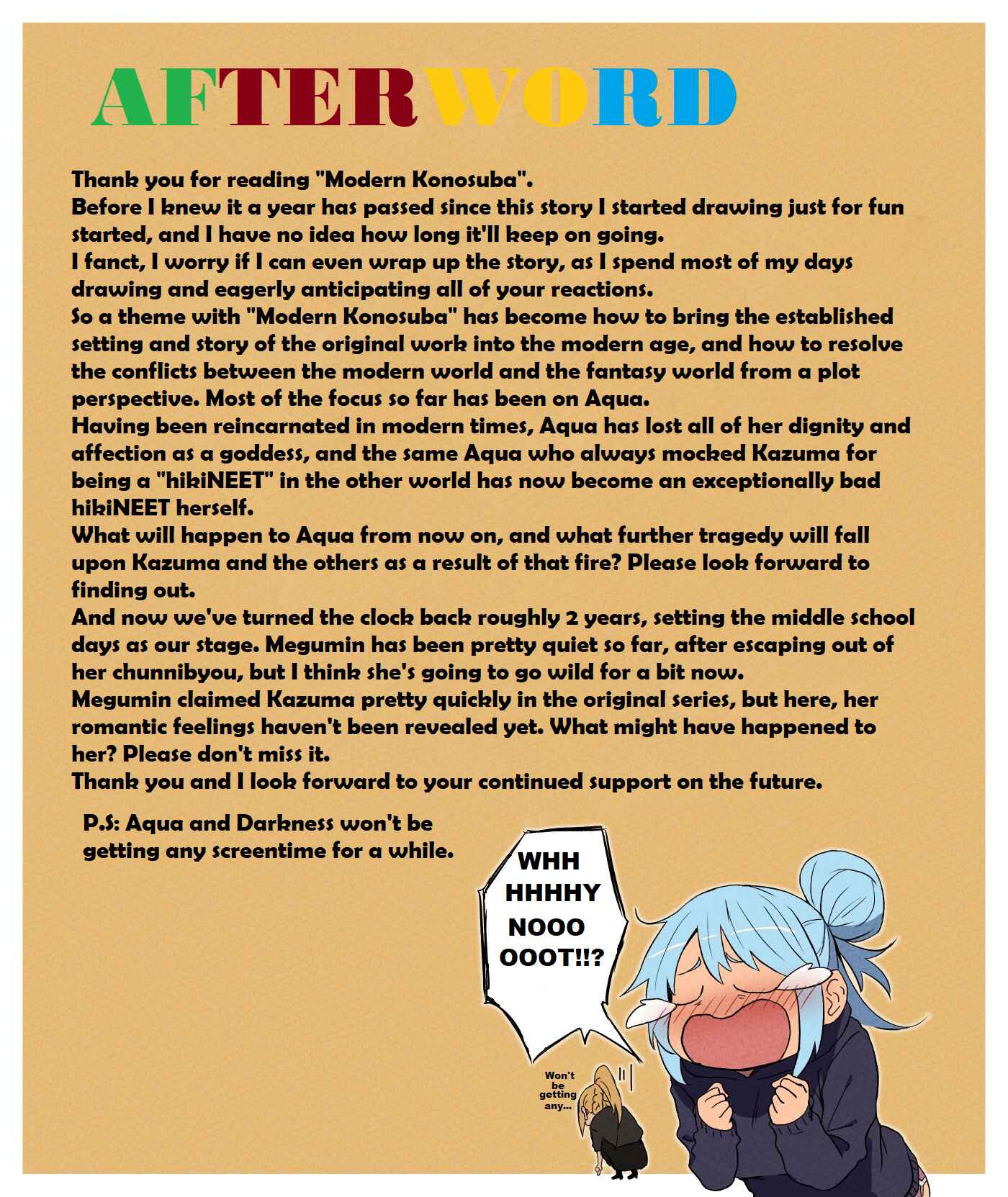 Page 1 Chapter 6 Kono Subarashii Sekai ni Shukufuku wo! - Modern Konosuba (Doujinshi)