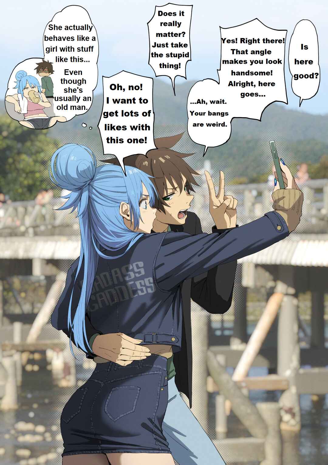 Page 1 Chapter 81 Kono Subarashii Sekai ni Shukufuku wo! - Modern Konosuba (Doujinshi)