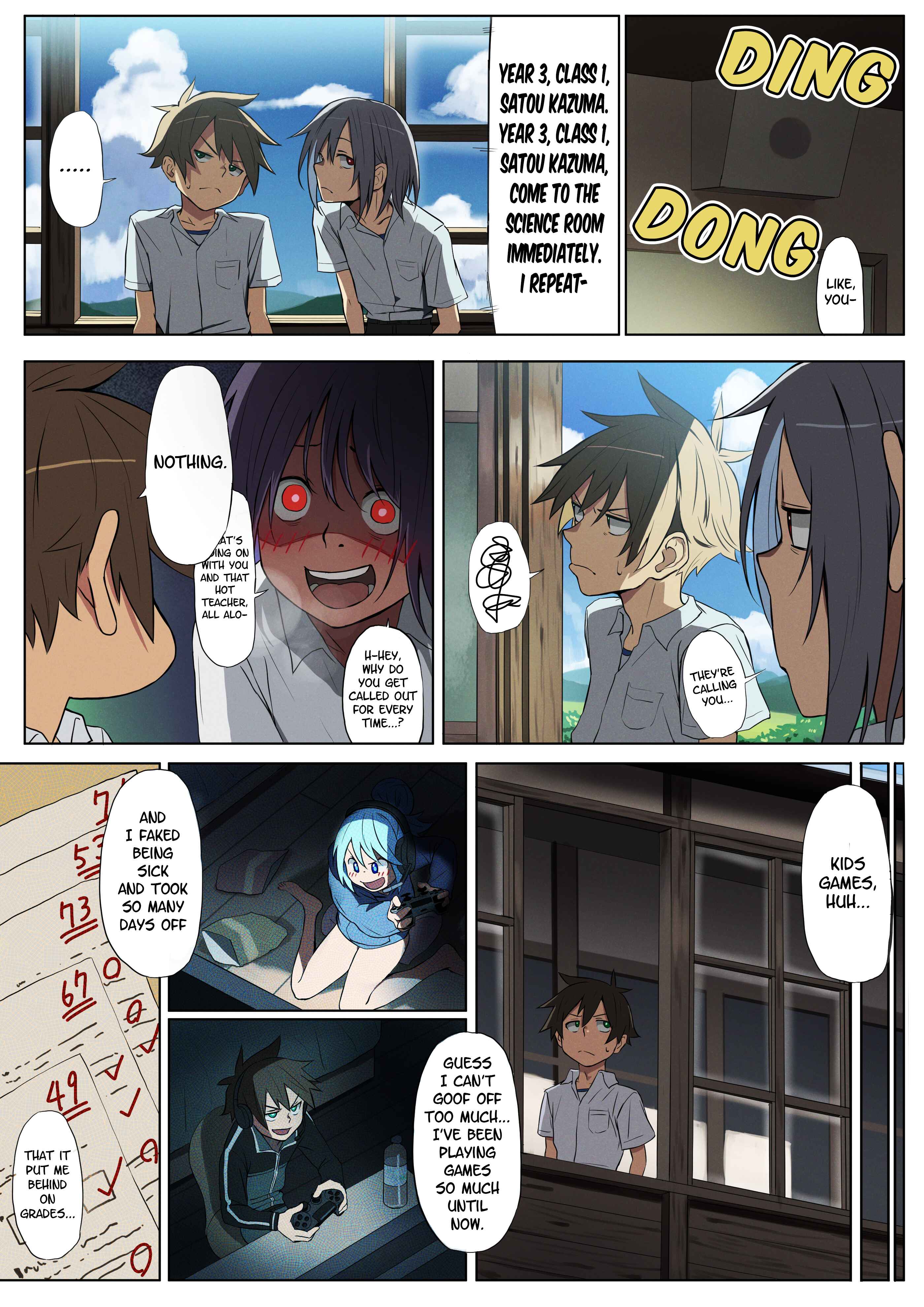Page 5 Chapter 1 Kono Subarashii Sekai ni Shukufuku wo! - Modern Konosuba (Doujinshi)