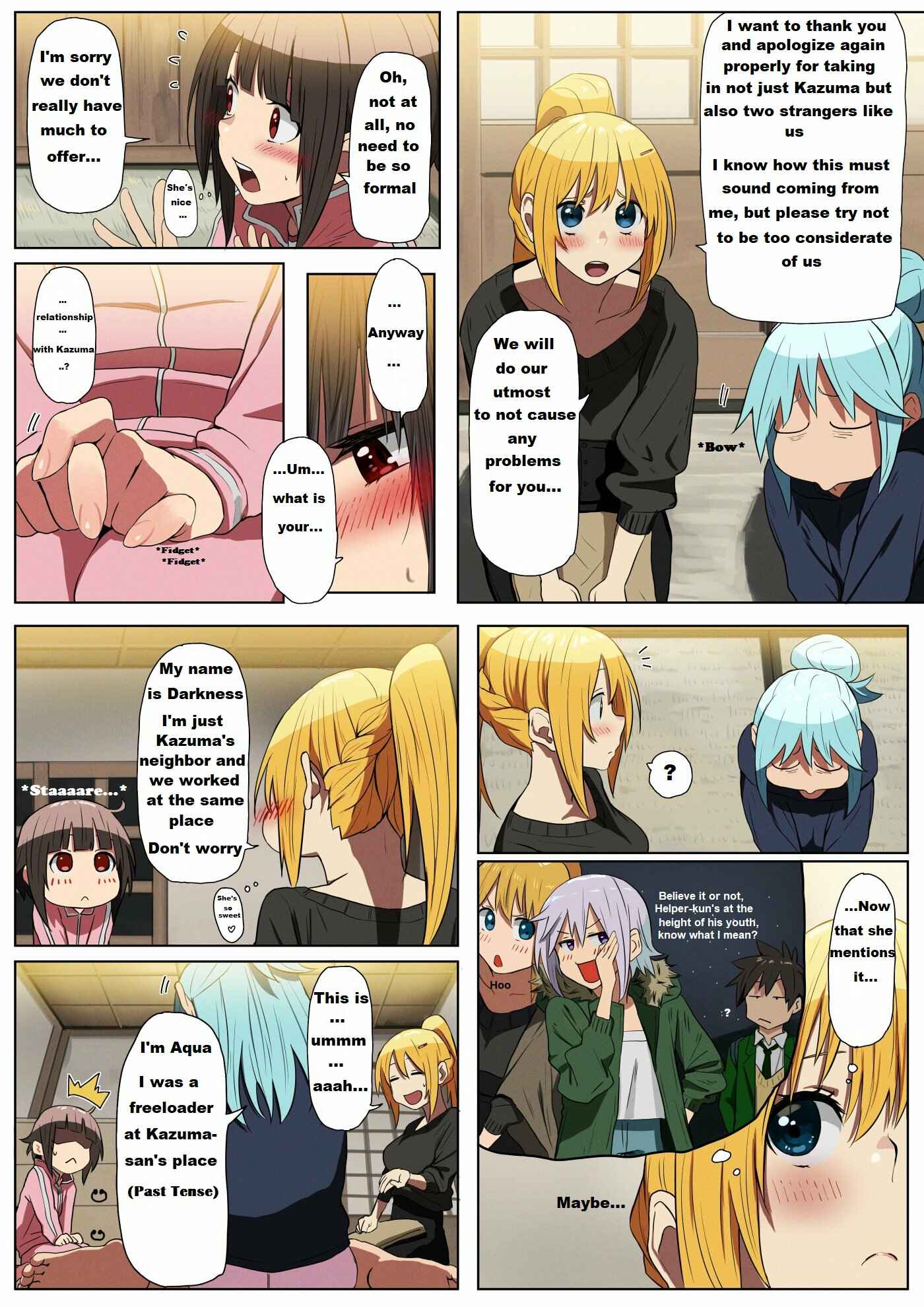Page 2 Chapter 3 Kono Subarashii Sekai ni Shukufuku wo! - Modern Konosuba (Doujinshi)
