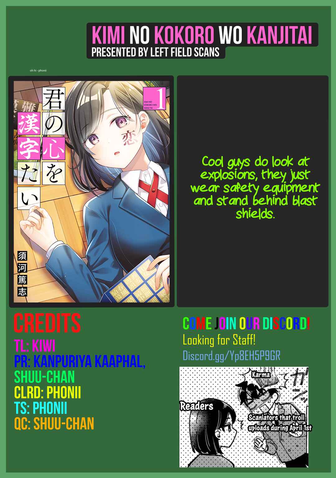 Page 18 Chapter 3 Kimi no Kokoro wo Kanjitai