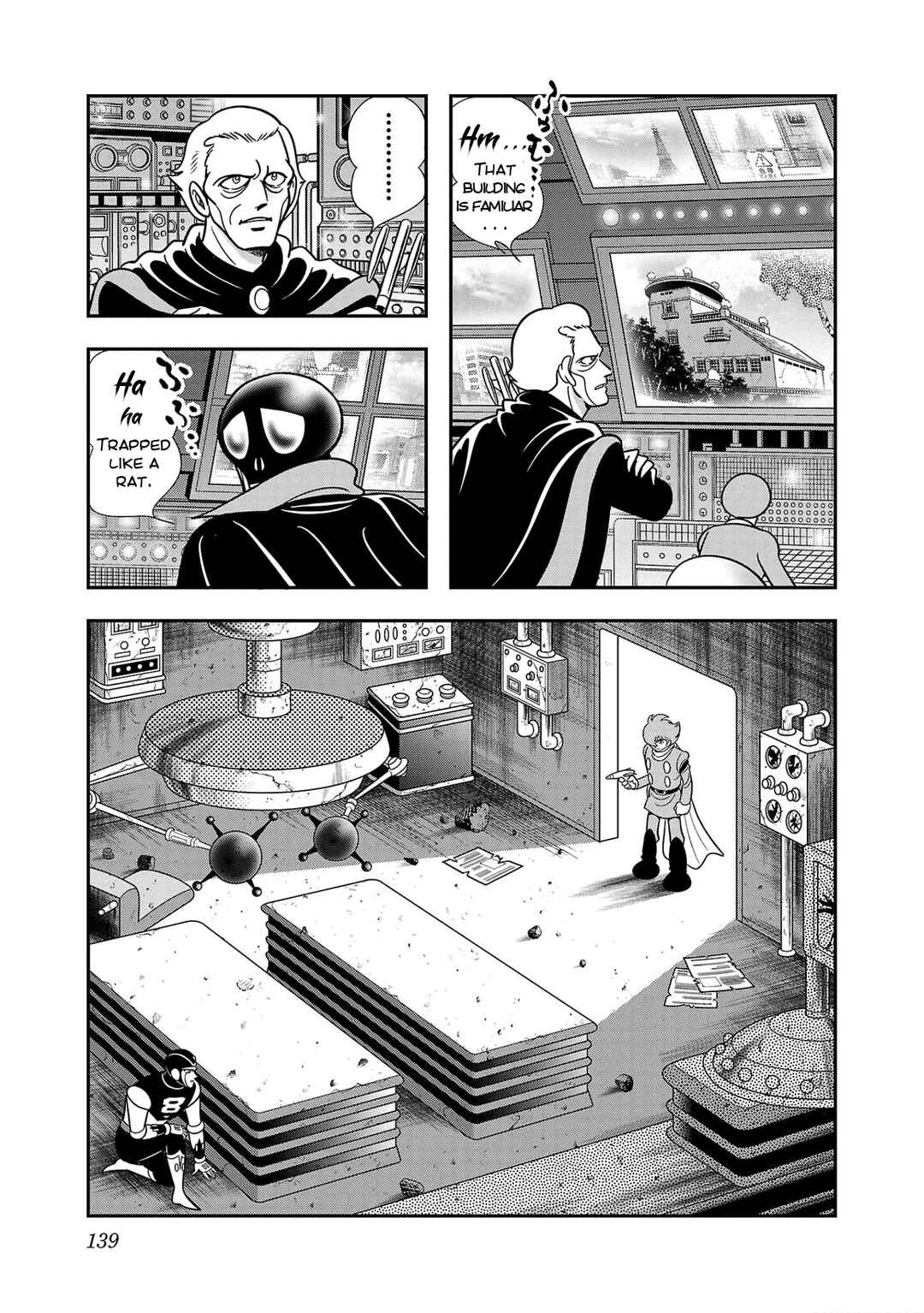 Page 18 Chapter 4 8-Man vs Cyborg 009