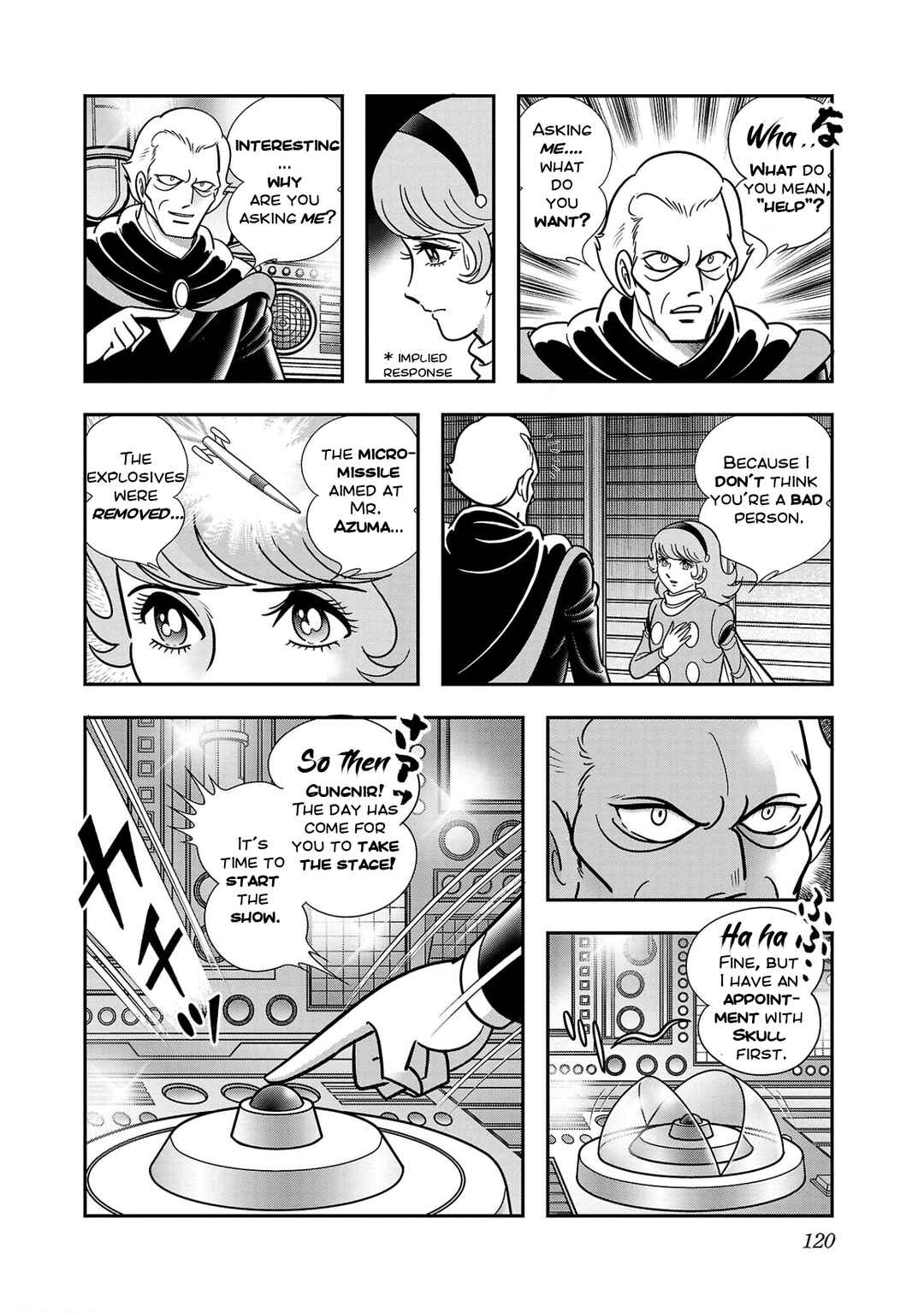 Page 32 Chapter 9 8-Man vs Cyborg 009