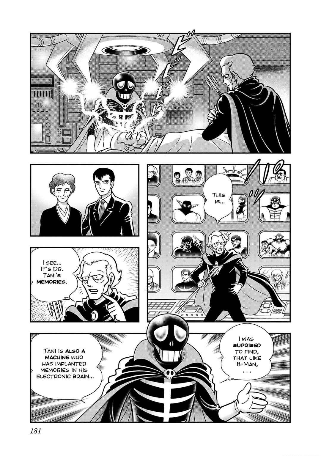Page 22 Chapter 5 8-Man vs Cyborg 009