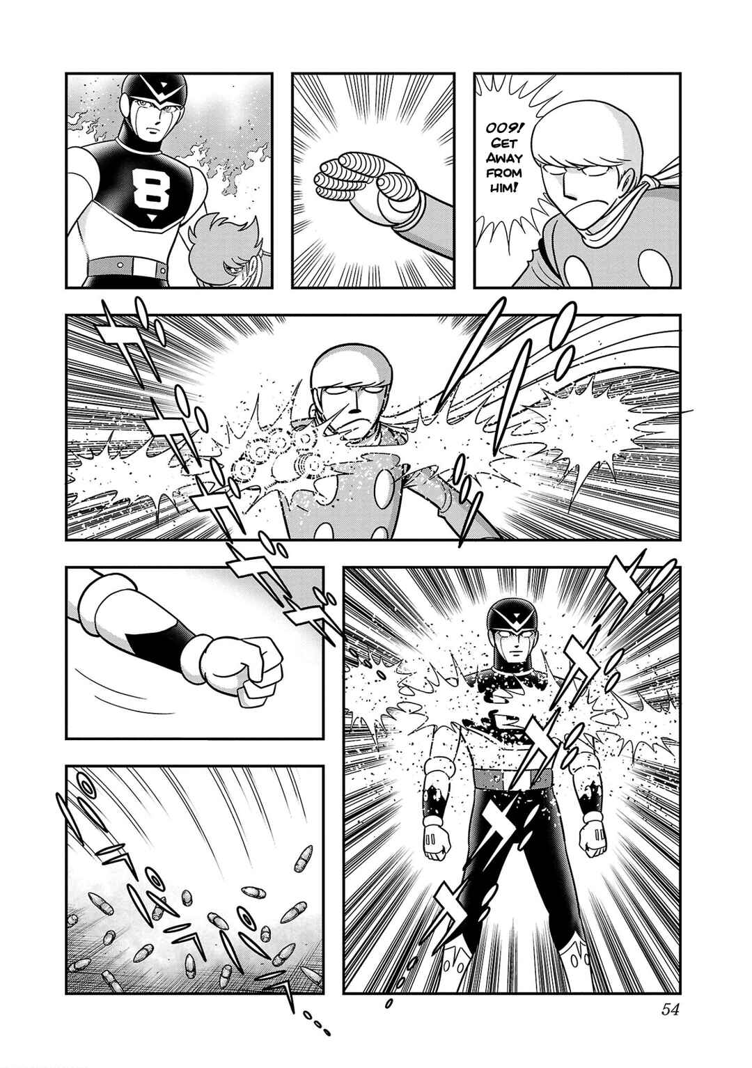 Page 11 Chapter 2 8-Man vs Cyborg 009