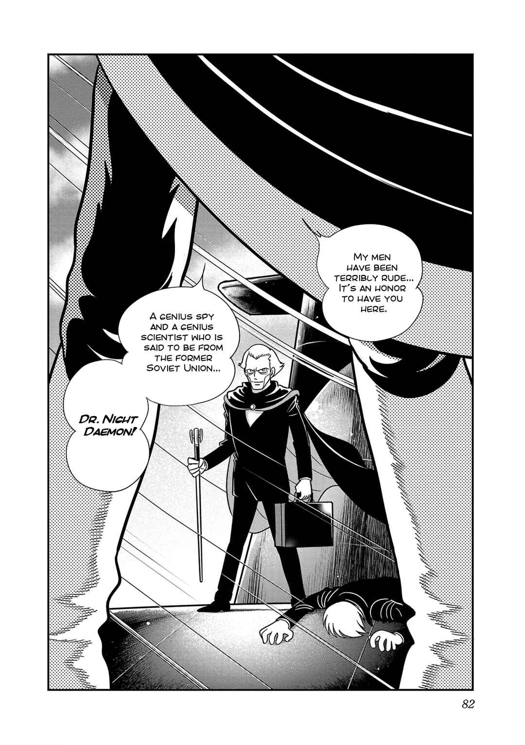 Page 38 Chapter 2 8-Man vs Cyborg 009