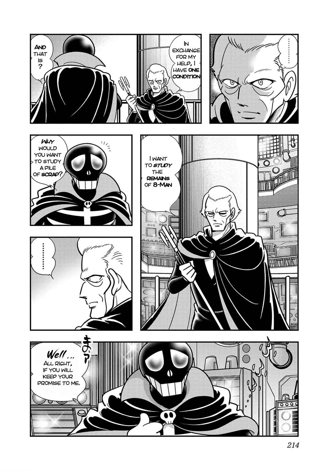 Page 14 Chapter 6 8-Man vs Cyborg 009
