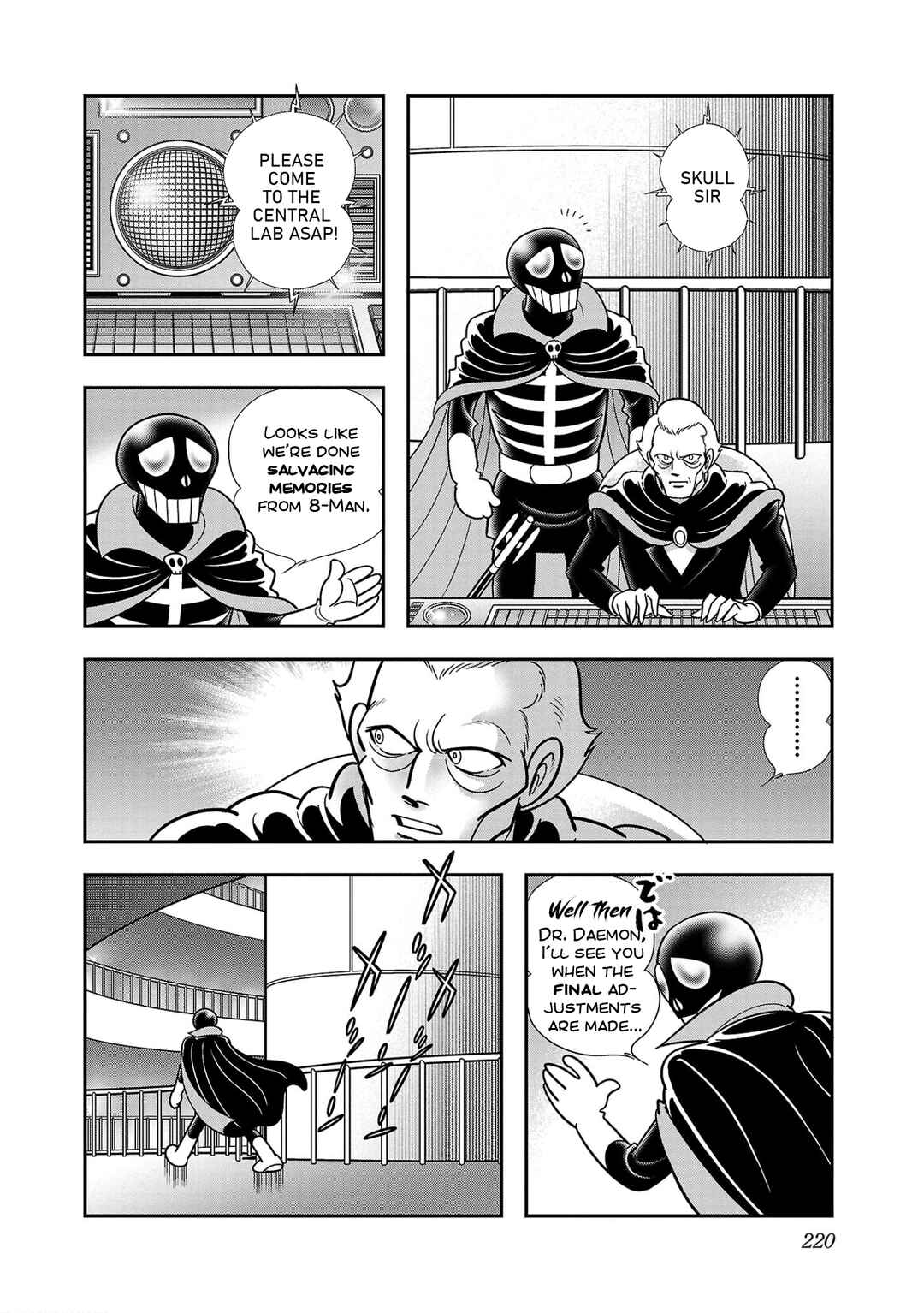 Page 20 Chapter 6 8-Man vs Cyborg 009