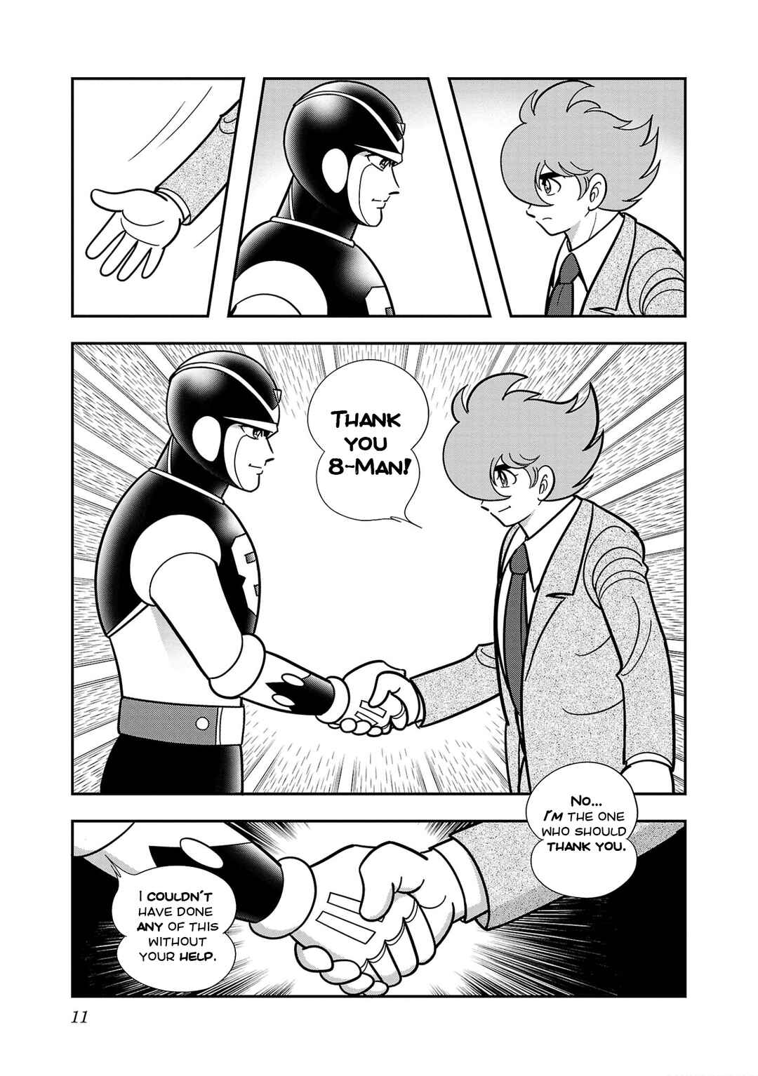 Page 12 Chapter 7 8-Man vs Cyborg 009
