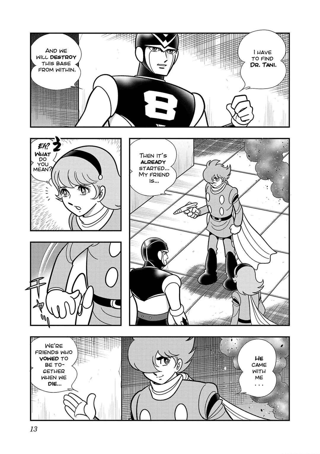 Page 14 Chapter 7 8-Man vs Cyborg 009