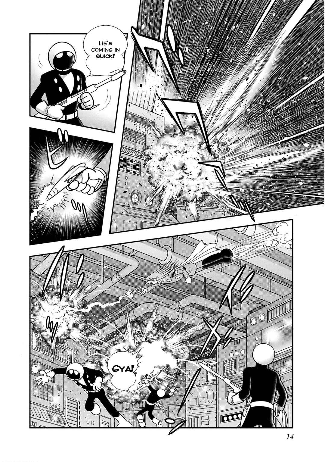 Page 15 Chapter 7 8-Man vs Cyborg 009