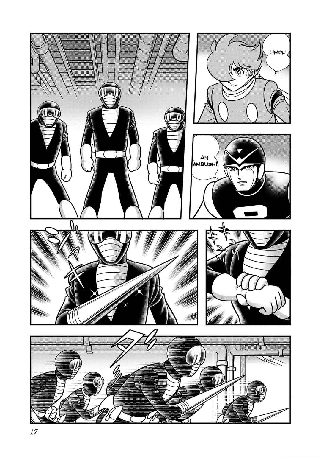 Page 18 Chapter 7 8-Man vs Cyborg 009