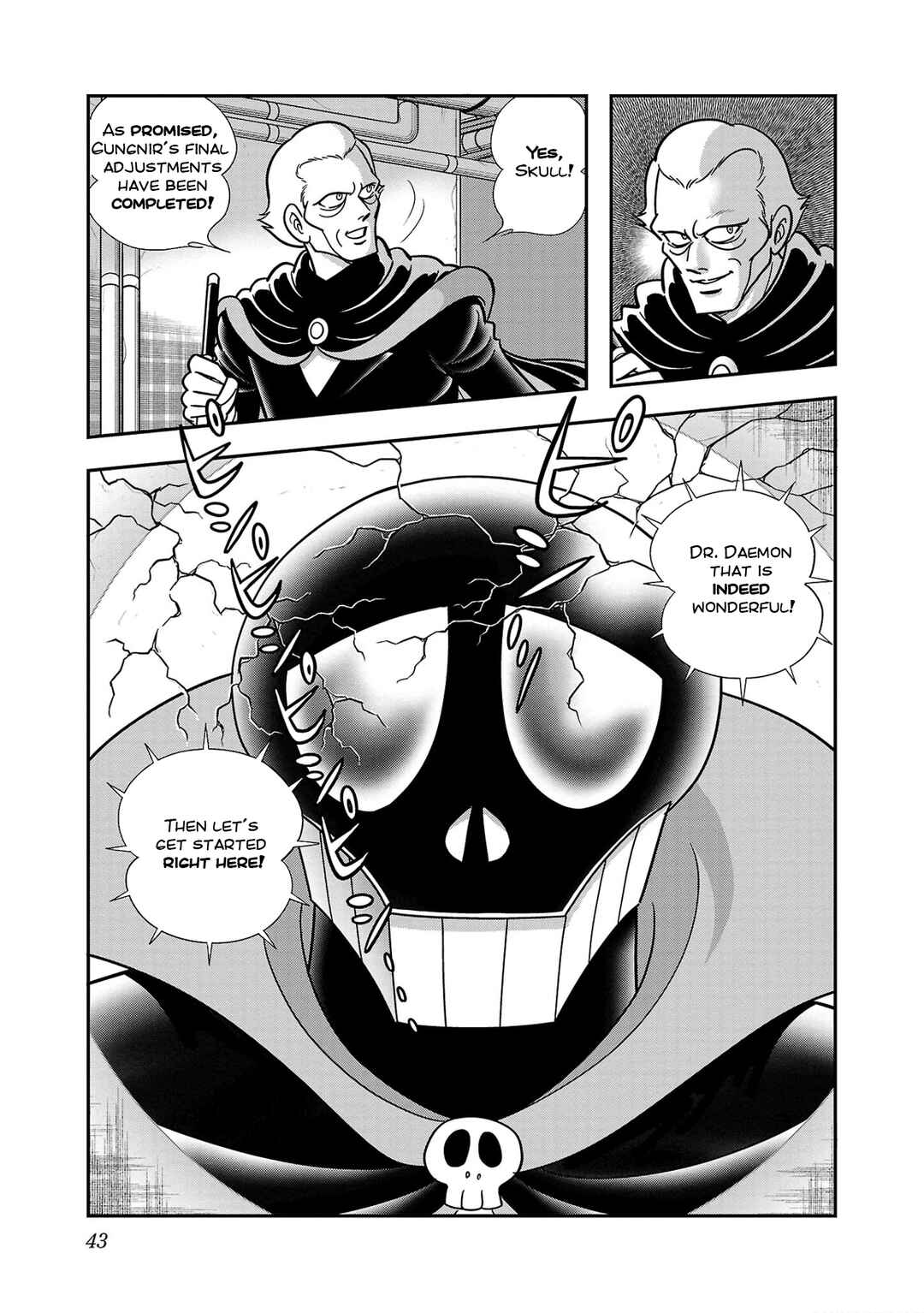 Page 44 Chapter 7 8-Man vs Cyborg 009