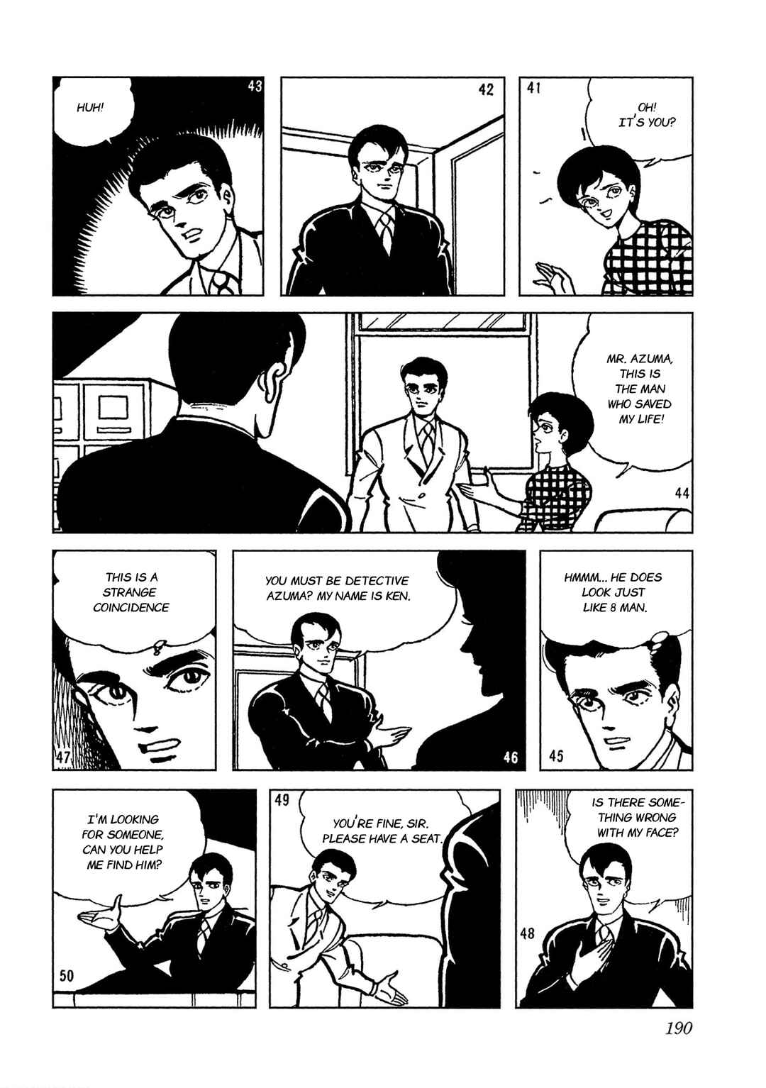Page 8 Chapter 10.1 8-Man vs Cyborg 009