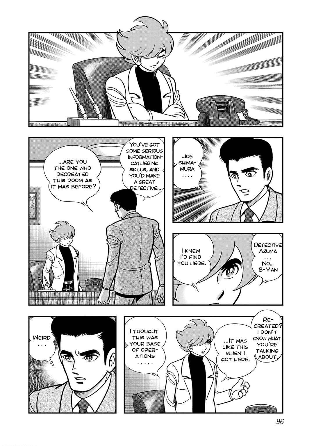 Page 13 Chapter 3 8-Man vs Cyborg 009