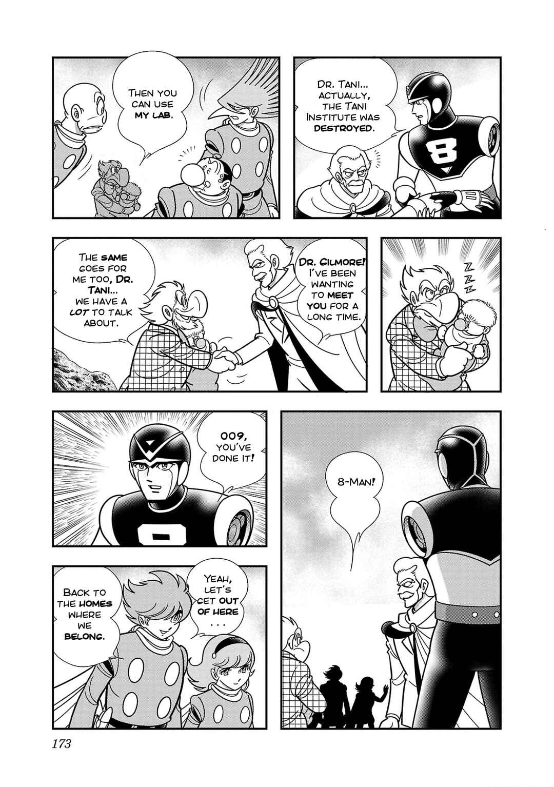 Page 44 Chapter 10 8-Man vs Cyborg 009