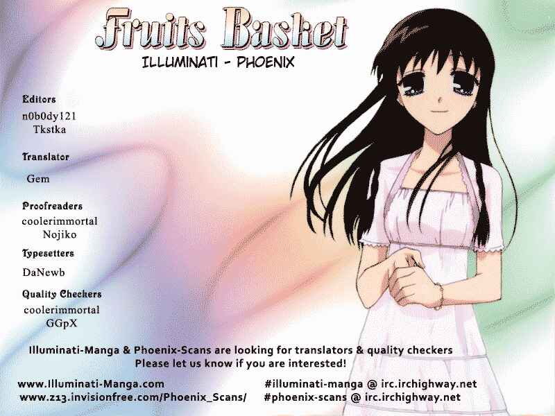 Page 1 Chapter 109 Fruits Basket