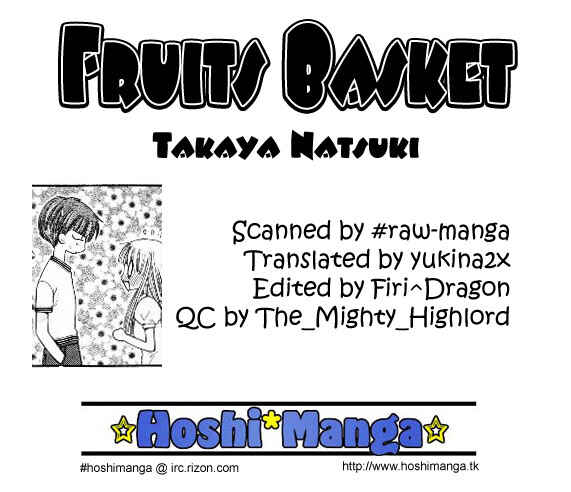 Page 1 Chapter 34 Fruits Basket