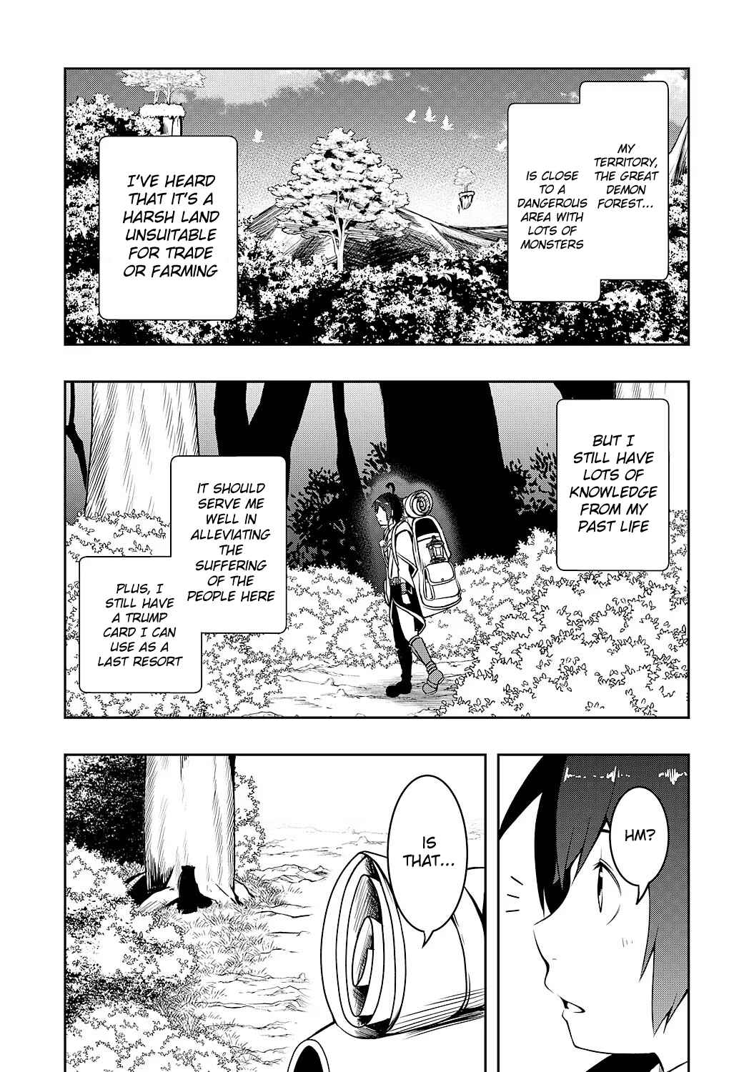 Page 3 Chapter 2 Tsuihousareta Tensei Kizoku, Hazure Skill de Naisei Muso ~Kimama ni Ryouchi Uneisuru Hazu ga, Sukiru Gacha no Okage de Saikyou Ryouchi wo Tsukuriagete Shimattaru~