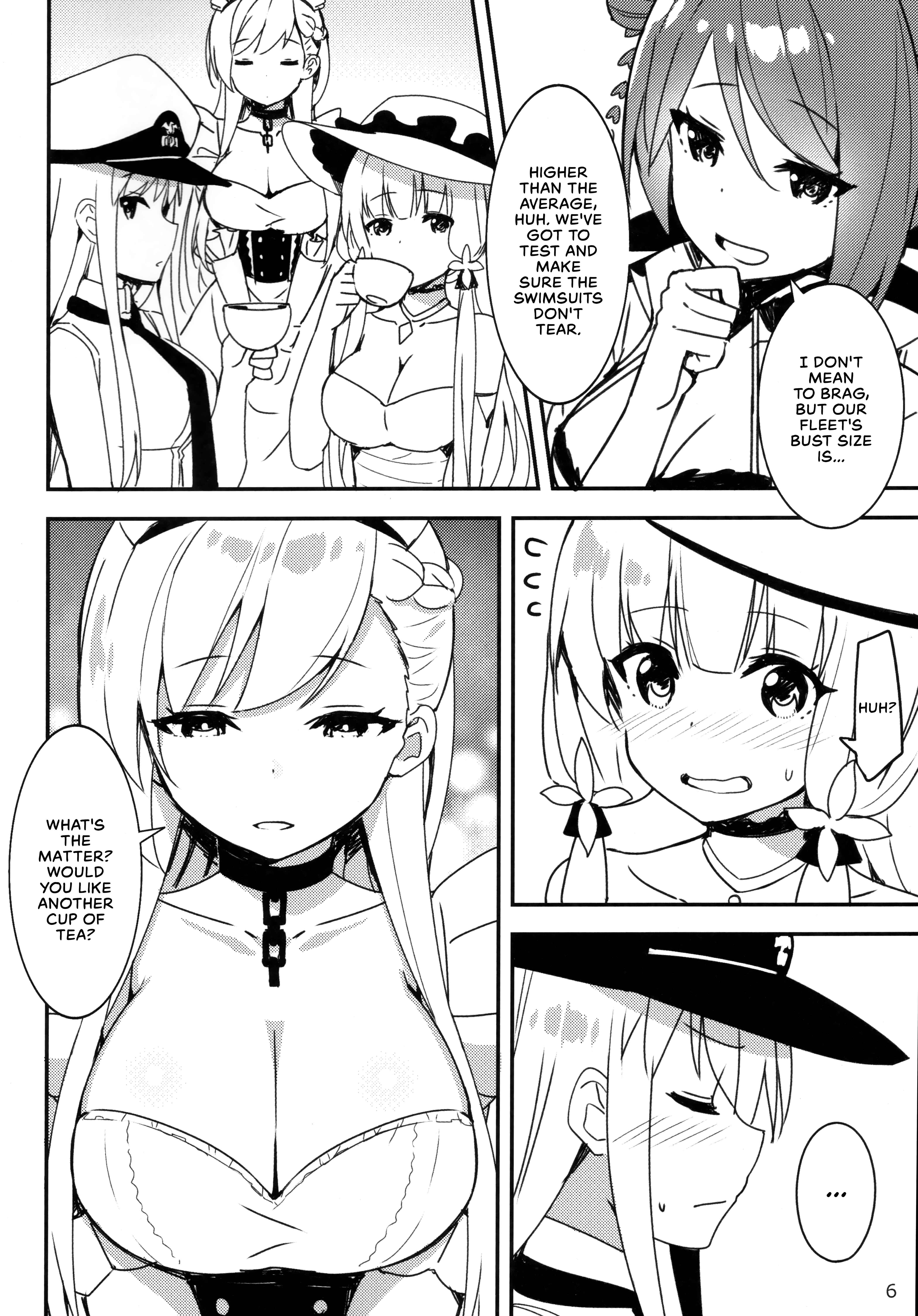 Page 5 Chapter Unknown_a0d7 Azur Lane - Kisetsu Hazure no Kenzen Summer Party (Doujinshi)