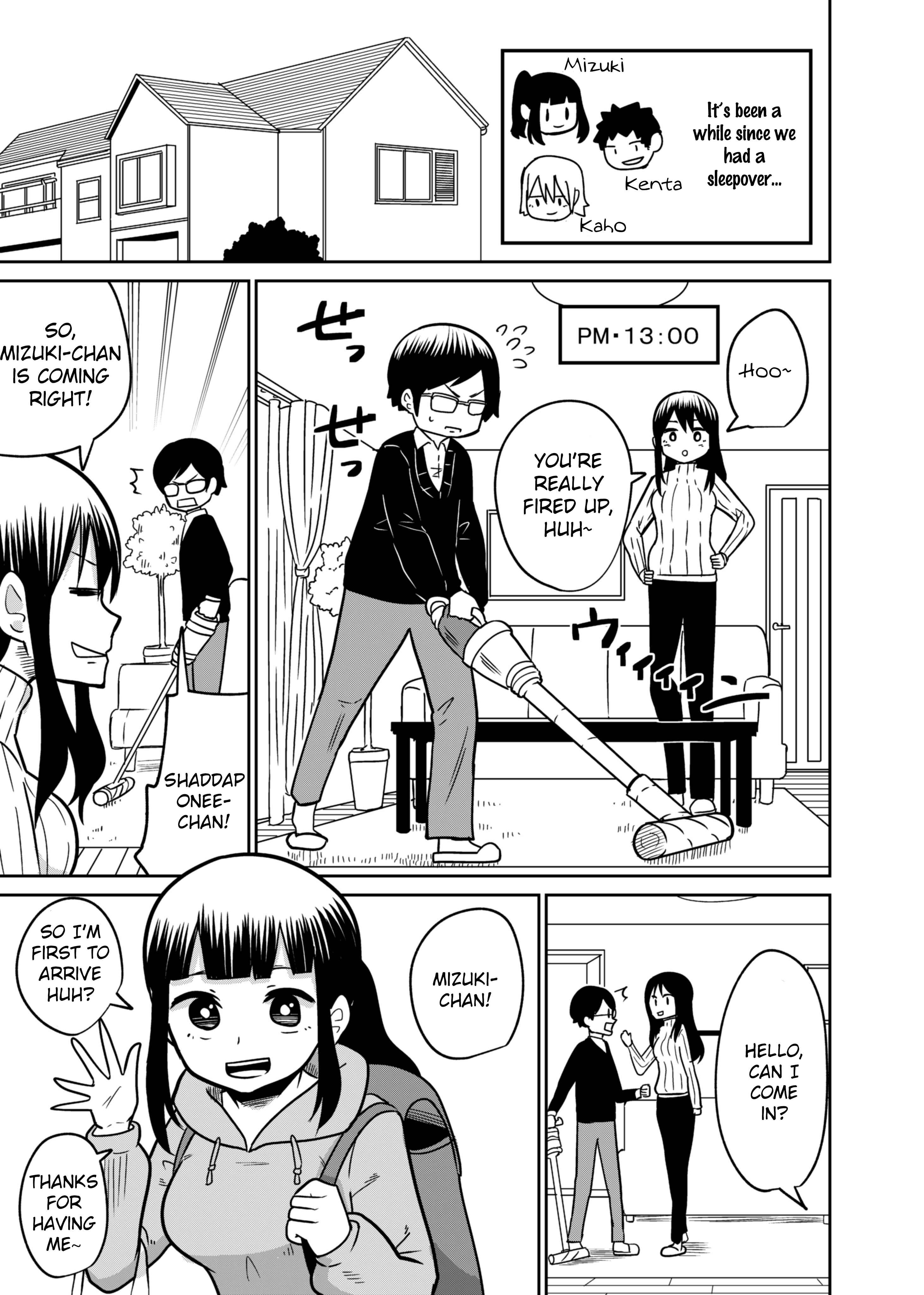 Page 1 Chapter 2 Tonight, We Are Having a Sleepover (Pre-Serialization)