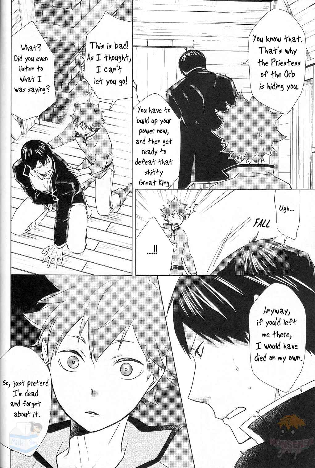 Page 13 Chapter Unknown_43aa Haikyuu!! - The Prequel of Quest (Doujinshi)