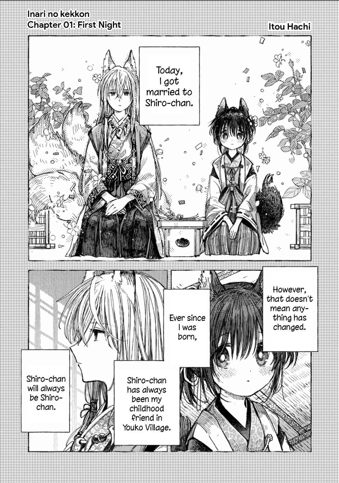 Page 1 Chapter 1 Inari no Kekkon