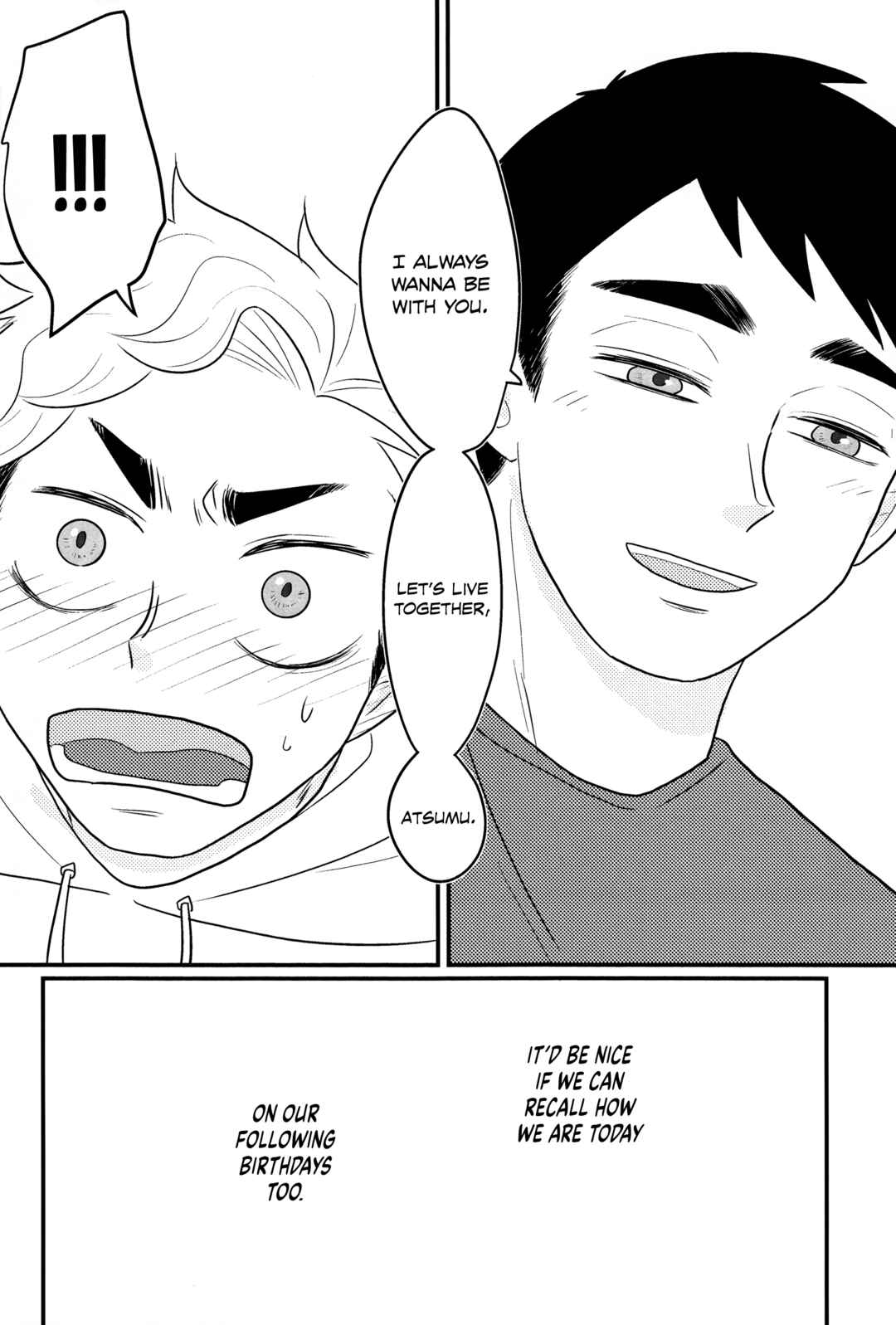 Page 37 Chapter Unknown_91dd Haikyuu!! - Otanjoubi Wasurete Gomennasai (Doujinshi)