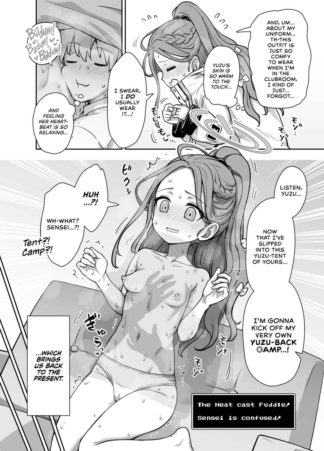 Page 7 Chapter Unknown_ae4a Blue Archive - Snuggling with Yuzu! A Rhythm Game