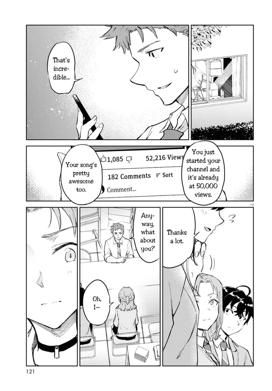 Page 13 Chapter 5 Ashita, Hadashi de Koi.
