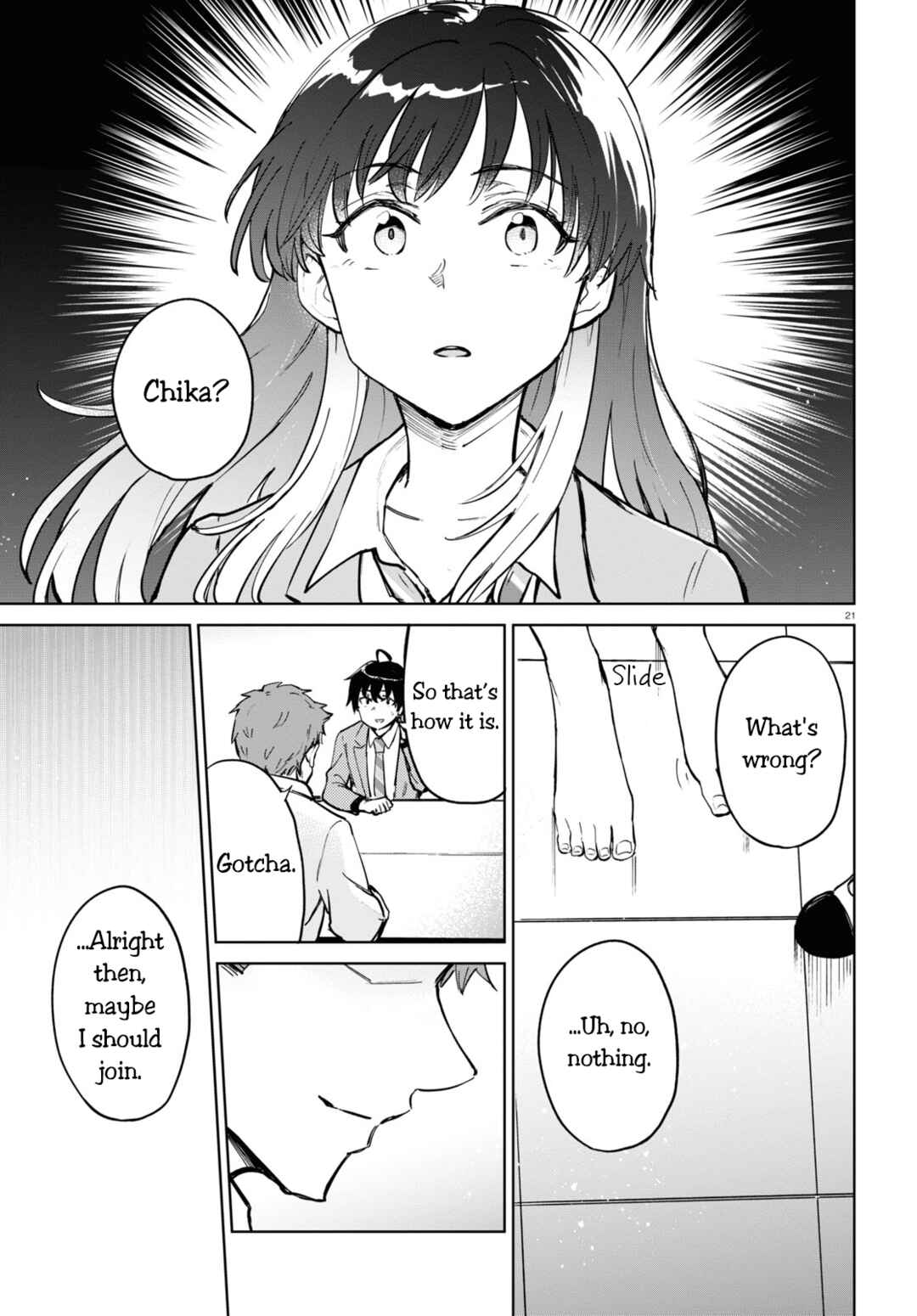 Page 21 Chapter 5 Ashita, Hadashi de Koi.