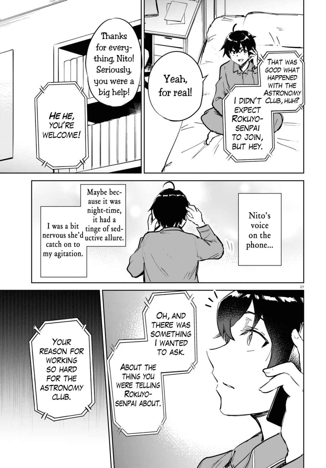 Page 27 Chapter 5 Ashita, Hadashi de Koi.