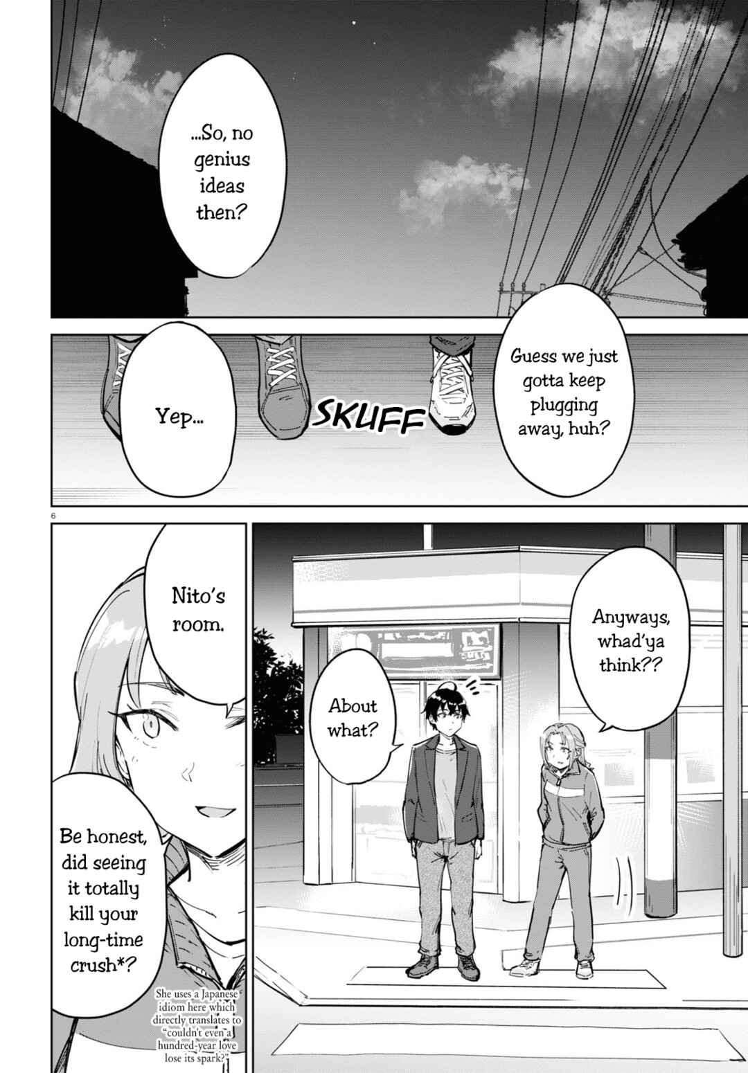 Page 6 Chapter 5 Ashita, Hadashi de Koi.