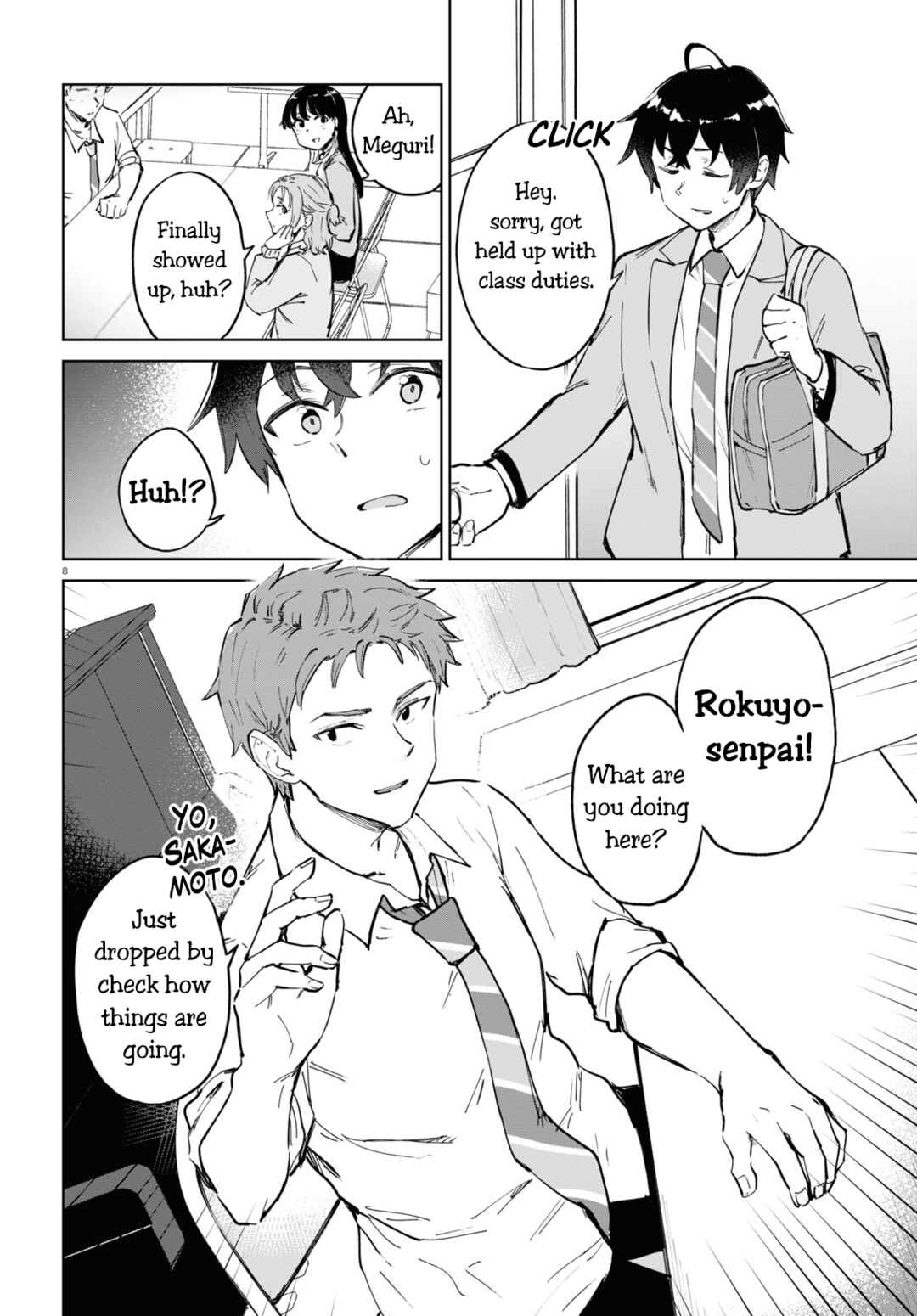 Page 8 Chapter 5 Ashita, Hadashi de Koi.