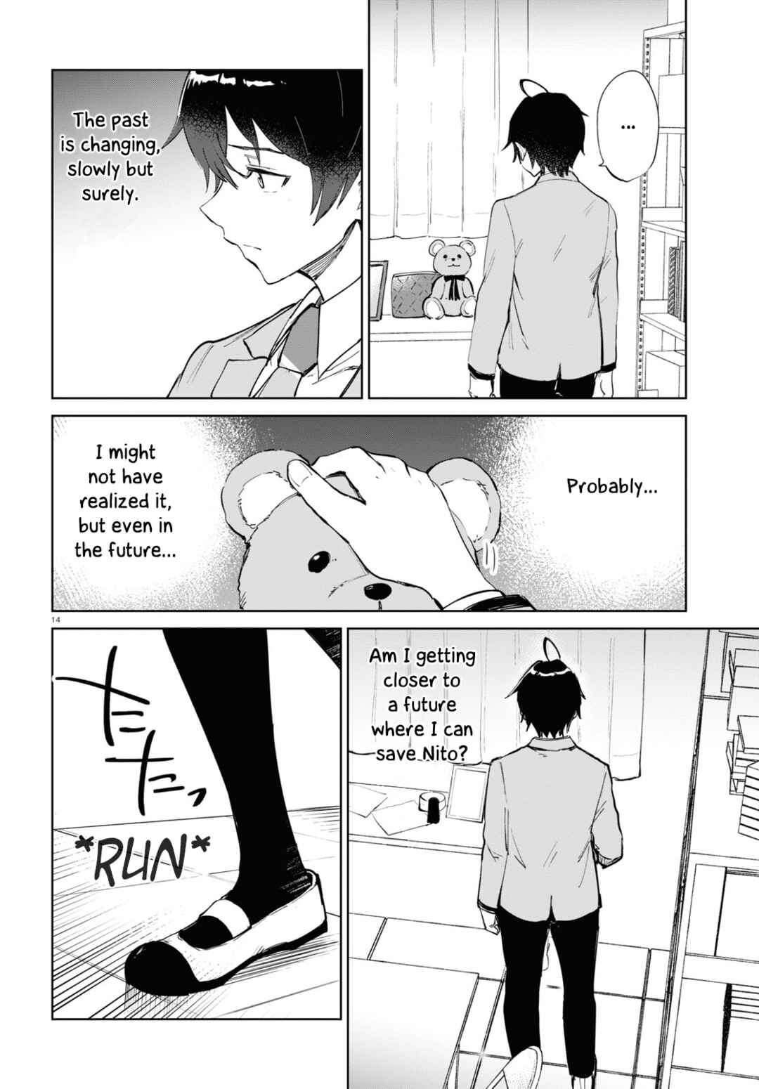 Page 14 Chapter 4 Ashita, Hadashi de Koi.