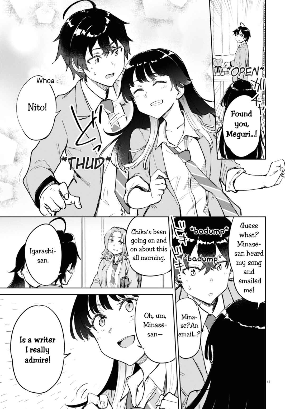 Page 15 Chapter 4 Ashita, Hadashi de Koi.