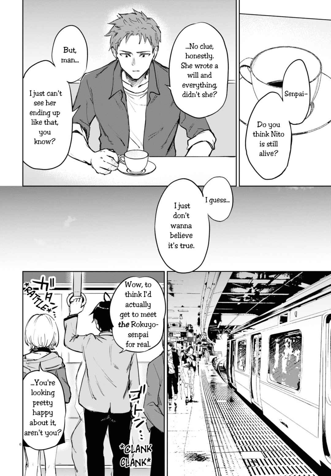Page 6 Chapter 4 Ashita, Hadashi de Koi.