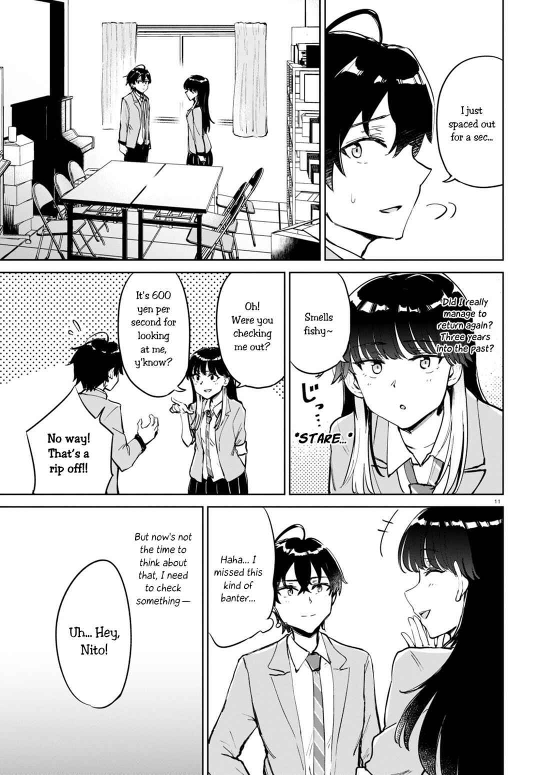 Page 11 Chapter 2 Ashita, Hadashi de Koi.