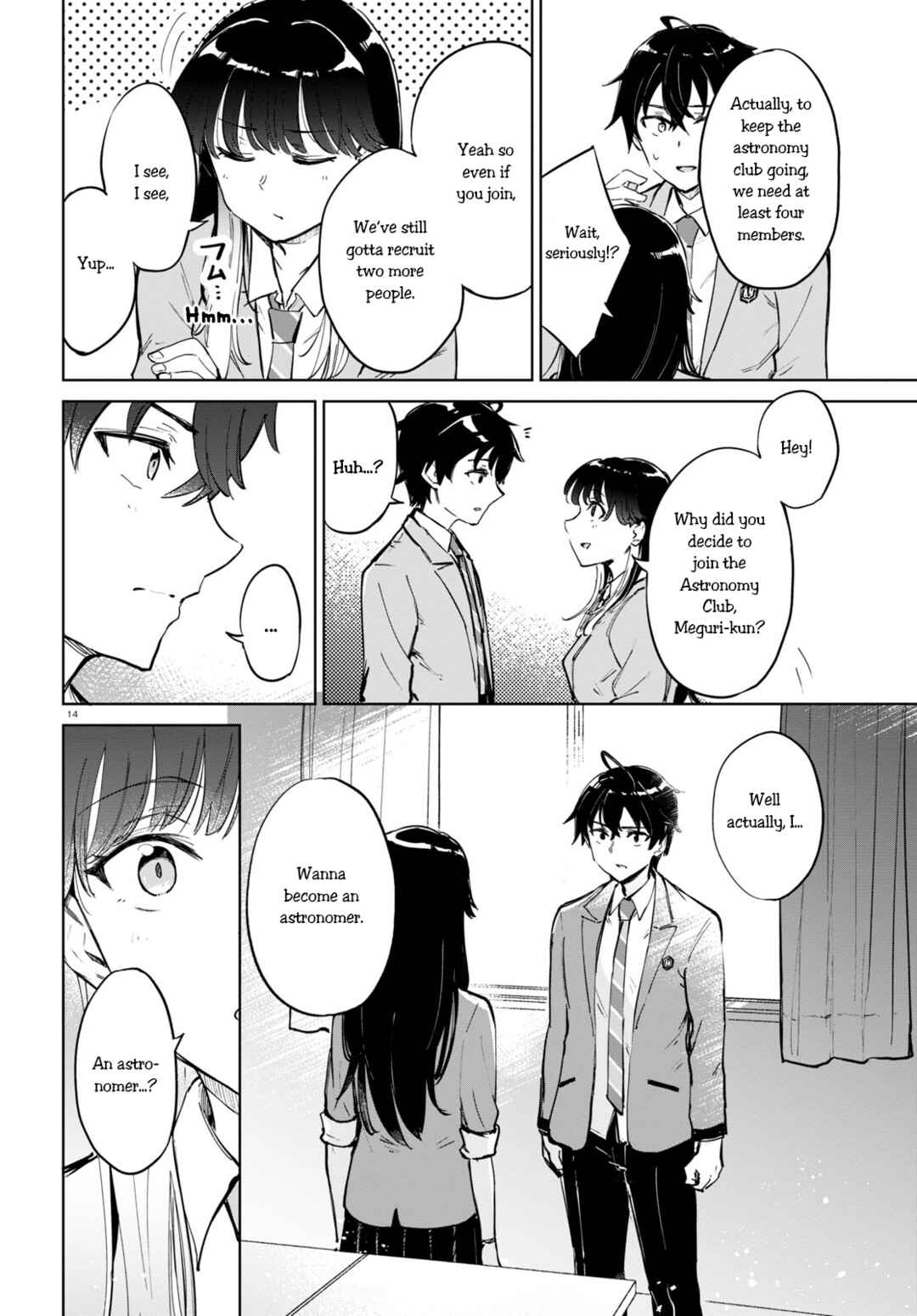 Page 14 Chapter 2 Ashita, Hadashi de Koi.