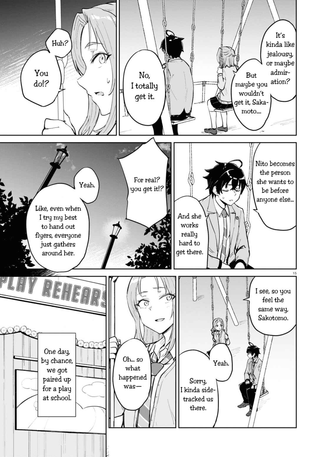 Page 15 Chapter 3 Ashita, Hadashi de Koi.
