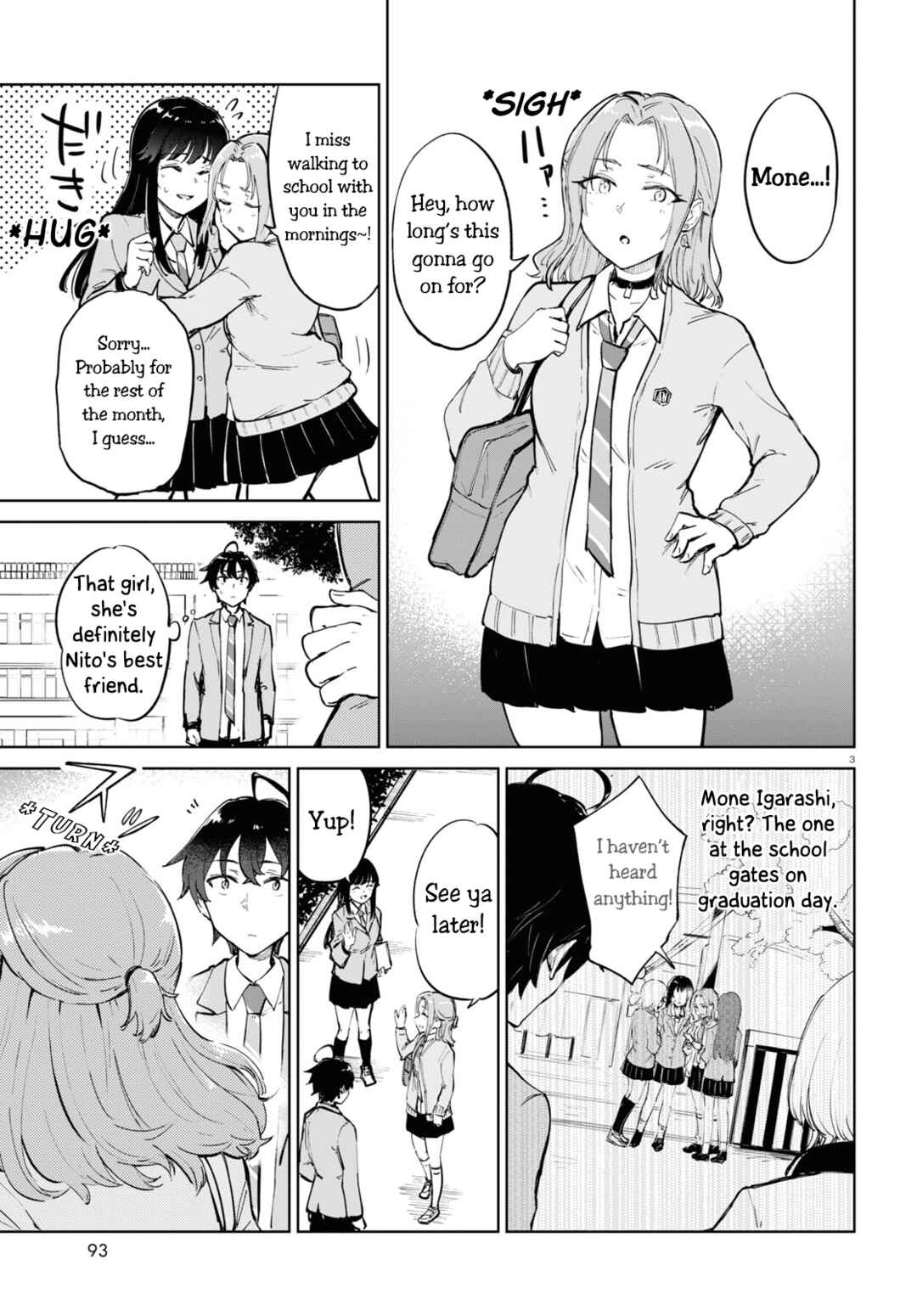 Page 3 Chapter 3 Ashita, Hadashi de Koi.
